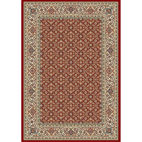 Dynamic Rugs Ancient Garden 2 ft. x 3 ft. 11 in. 57011-1414 Rug - Red/Ivory AN24570111414